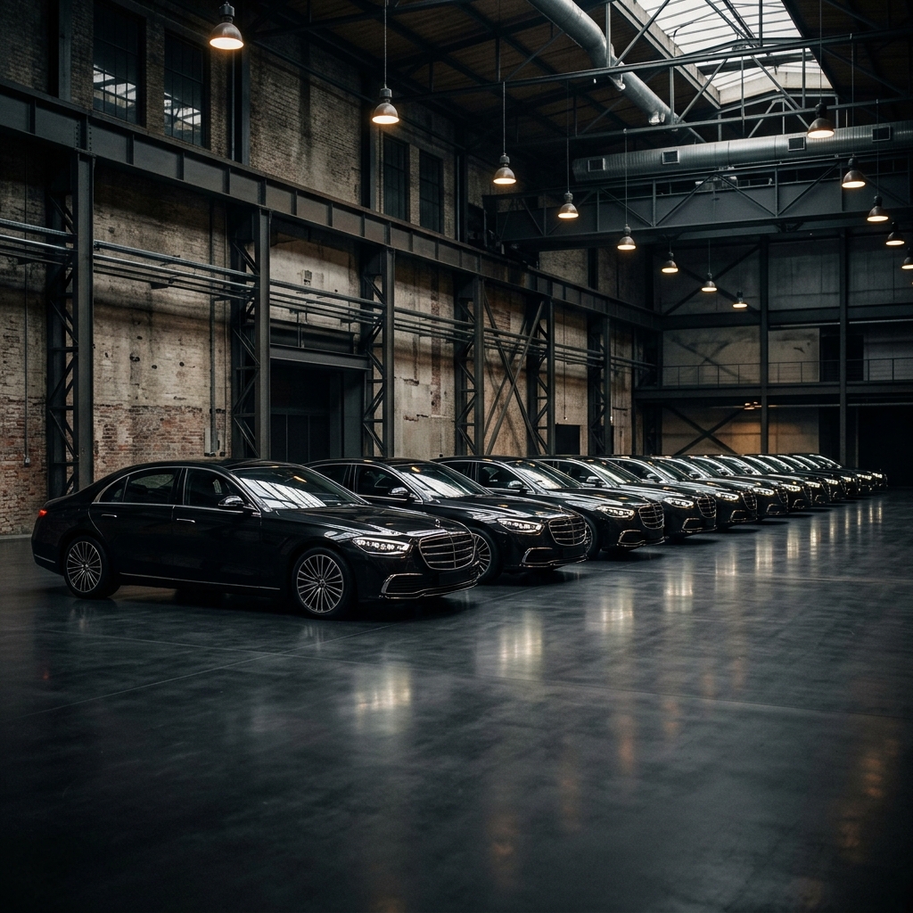 Riparazione flotta auto nuove