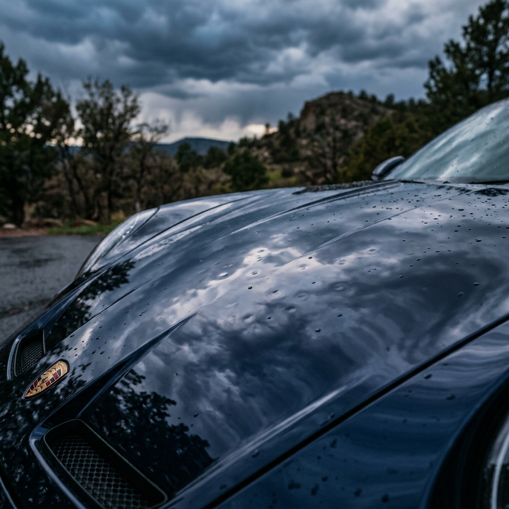 Danni da grandine su auto